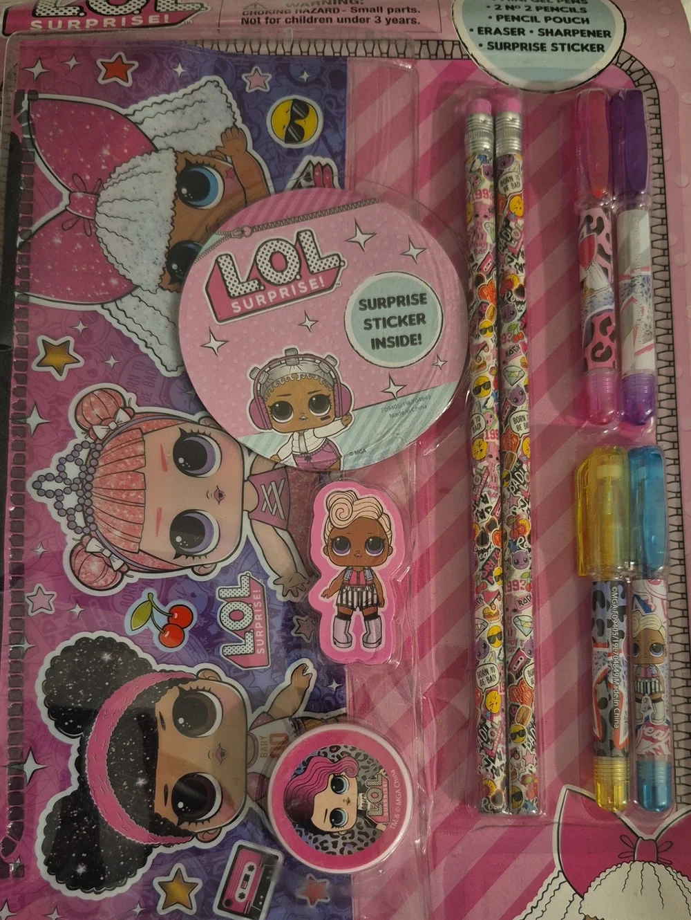 Innovative Designs LOL School Supplies Set - Back to School Bundle Pack 9 Pc Set
